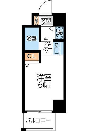 ユーコート新丸子の物件間取画像